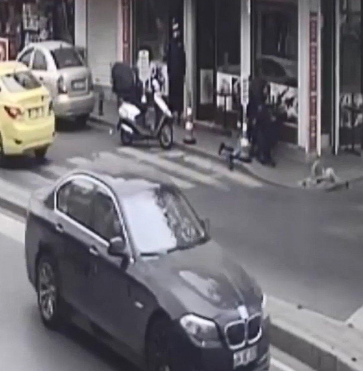 Ataşehir'de cinayet zanlısının yakalanma anı