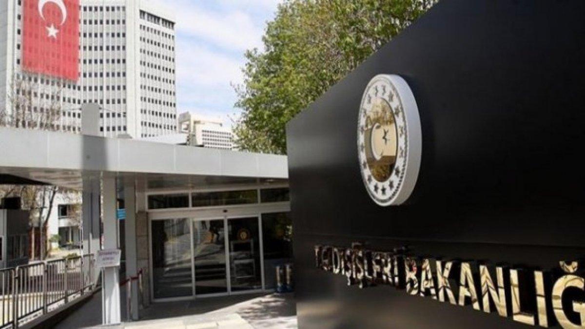 Dışişleri Bakanlığı'ndan tepki: Yunanistan bu kısıtlayıcı karardan geri dönmeli