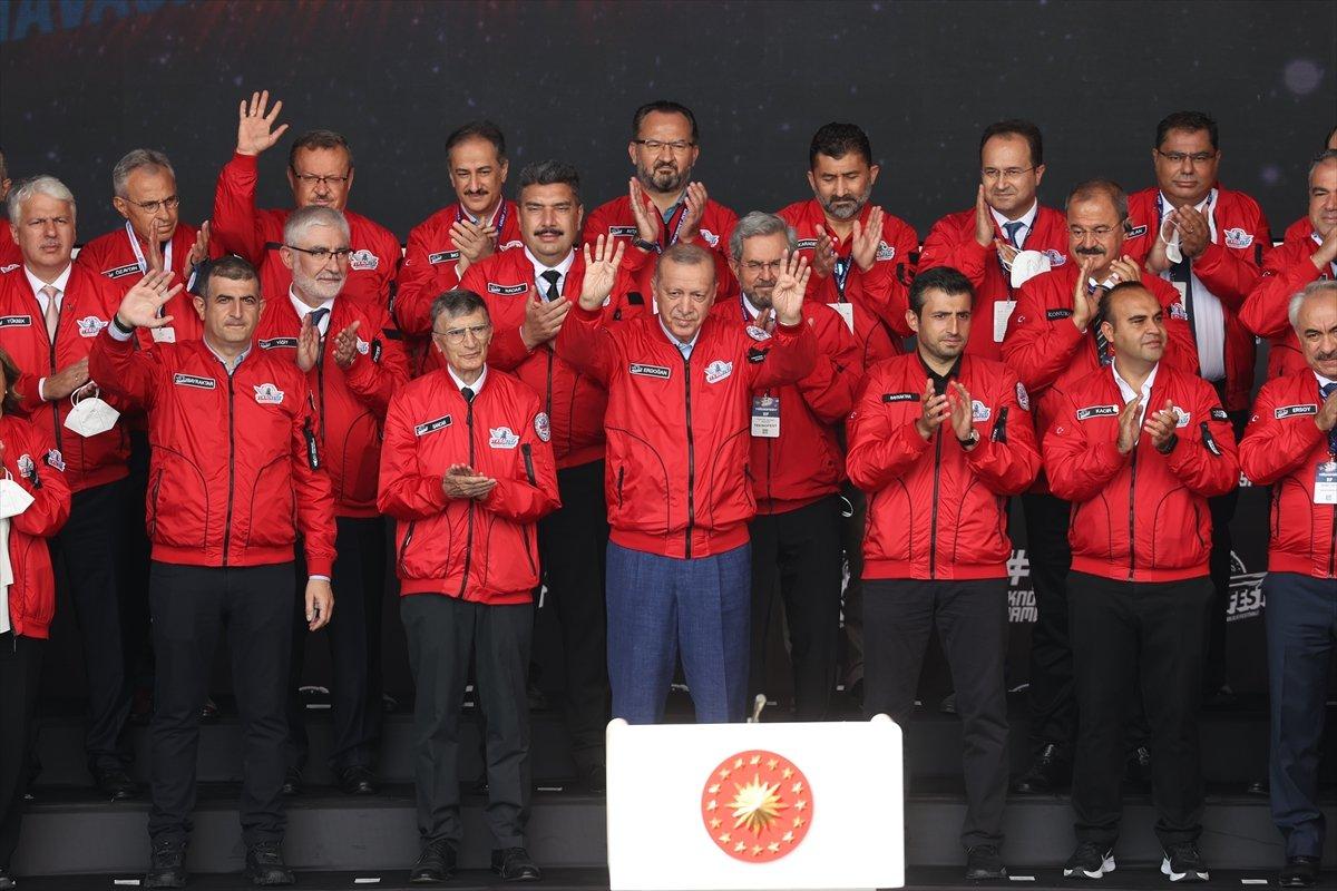 Cumhurbaşkanı Erdoğan, TEKNOFEST'e katıldı