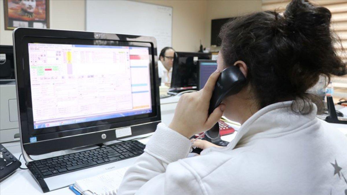 112 Acil Çağrı Merkezine gelen çağrıların yüzde 55'i asılsız