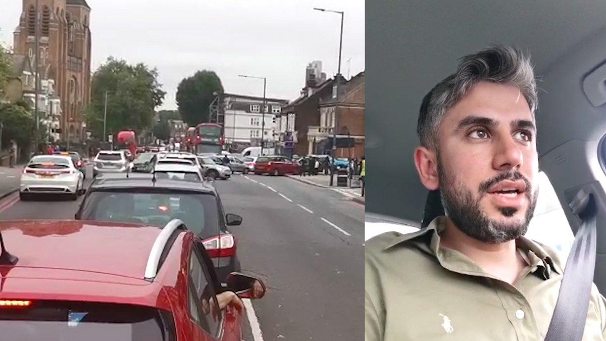 İngiltere'de benzin kuyruğunda bekleyen Türk'ün isyanı