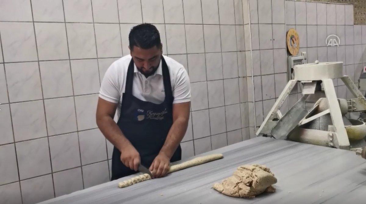 Kayısı çekirdekli kurabiye