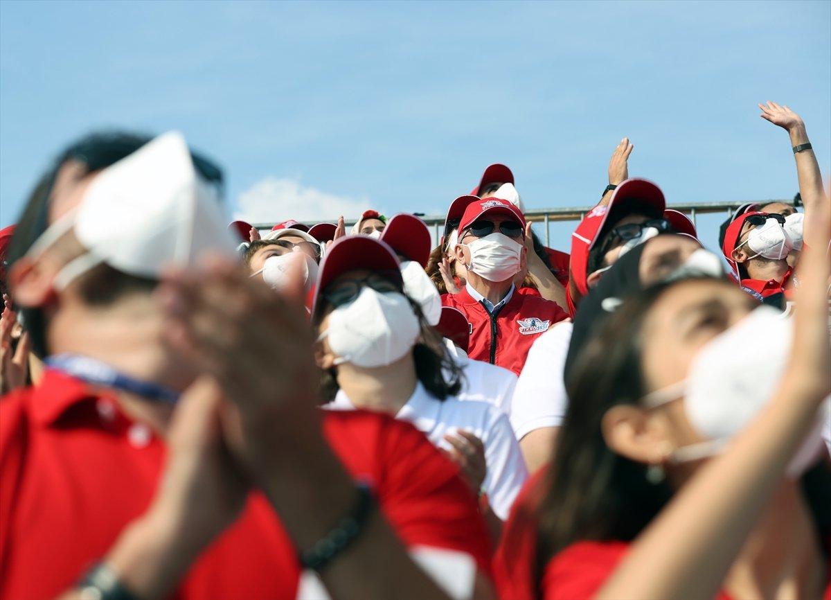 Cumhurbaşkanı Erdoğan, TEKNOFEST'e katıldı