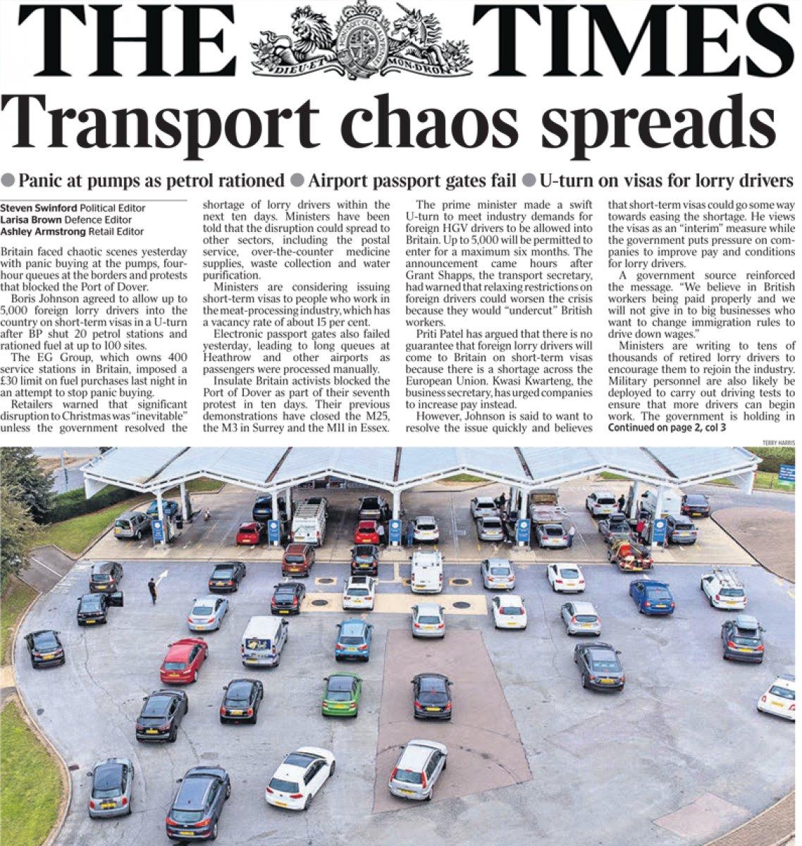 İngiltere, kamyon şoförü sorunuyla mücadelede vize rejimini gevşetiyor