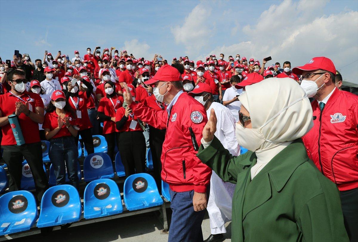 Cumhurbaşkanı Erdoğan, TEKNOFEST'e katıldı