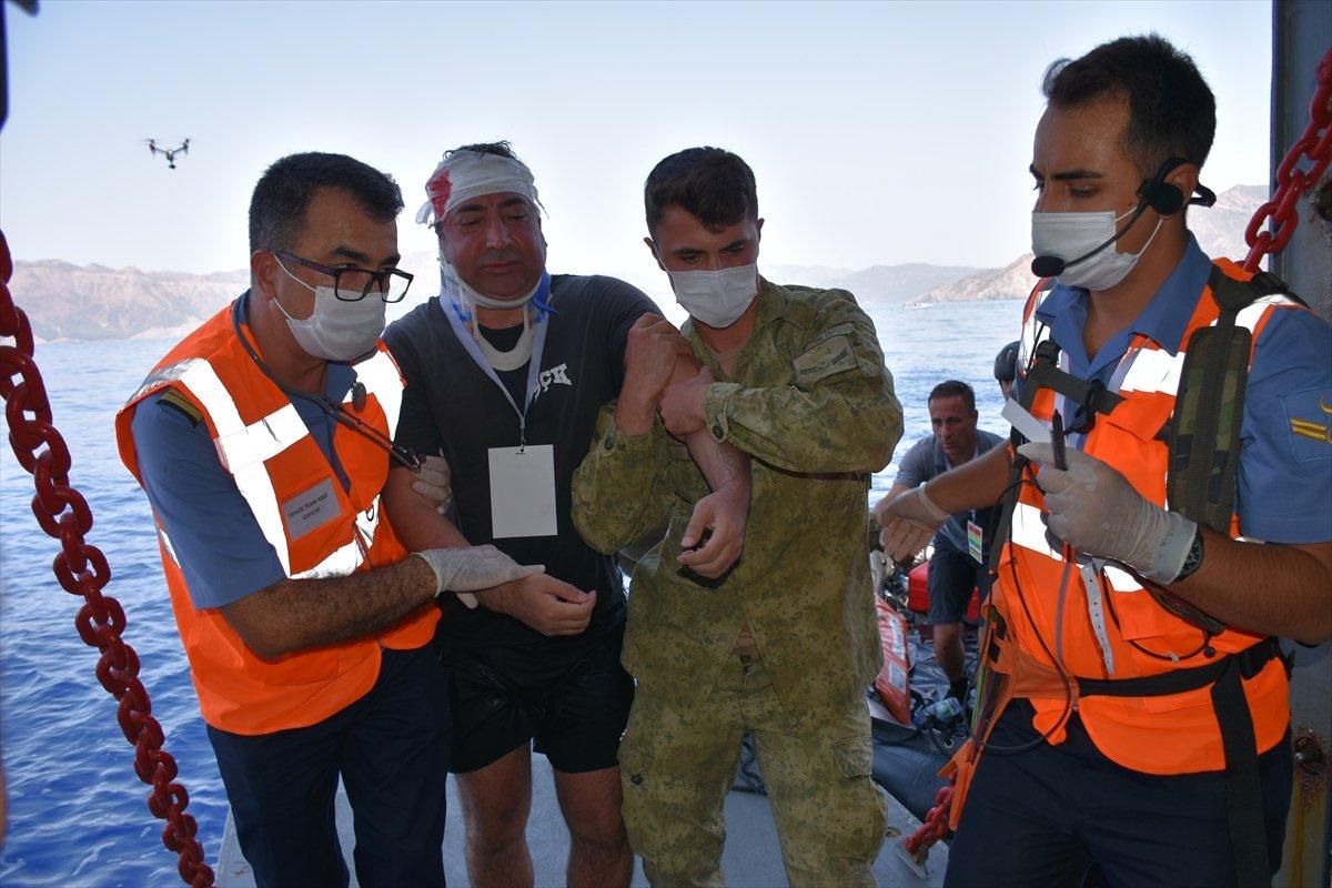 Dynamıc Monarch/Kurtaran-2021 Tatbikatı tamamlandı