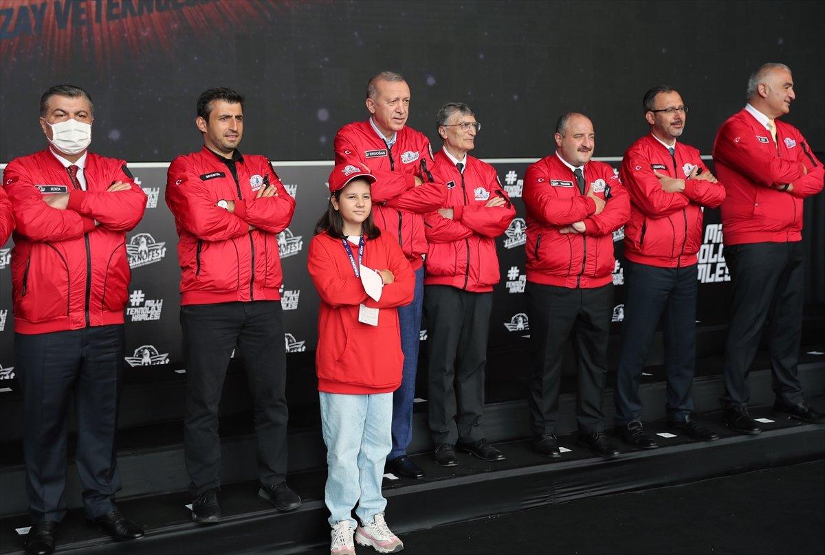 TEKNOFEST'in klasikleşen selamına bu yıl Aziz Sancar da dahil oldu