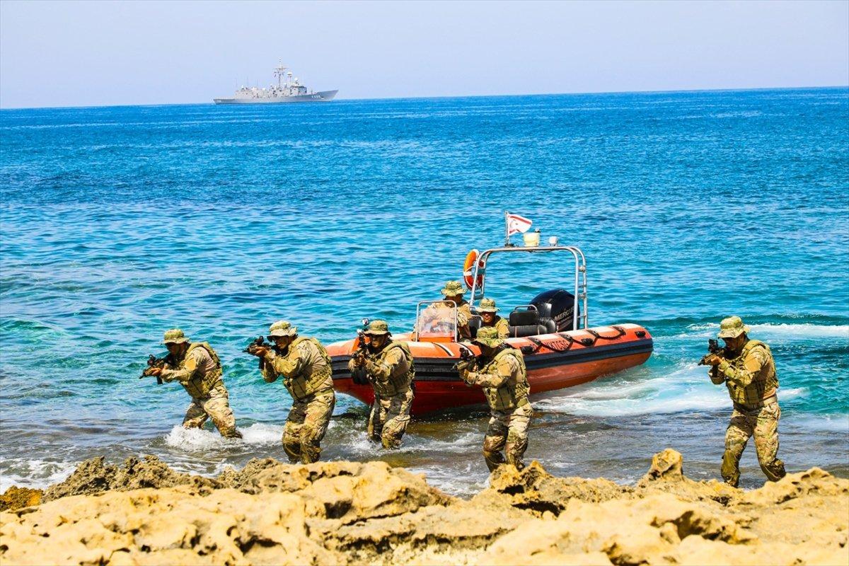 KKTC ile yapılan Akdeniz Fırtınası Tatbikatı tamamlandı