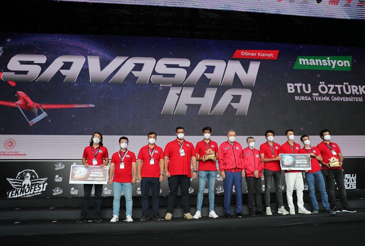 TEKNOFEST'in klasikleşen selamına bu yıl Aziz Sancar da dahil oldu