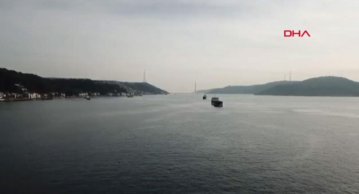 Türk ve Rus bandralı iki kuru yük gemisi çarpıştı