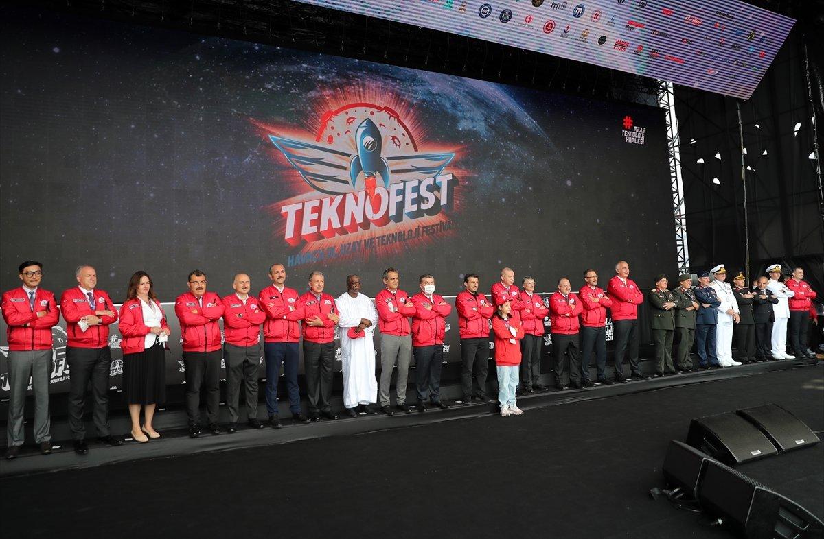 TEKNOFEST'in klasikleşen selamına bu yıl Aziz Sancar da dahil oldu