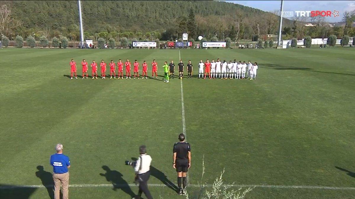 İşitme Engelliler Futbol Milli Takımı, İstiklal Marşı'nı okudu