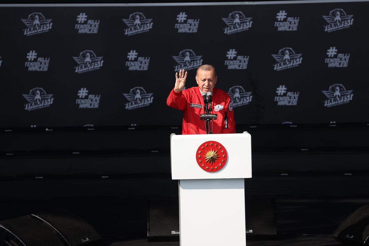 Cumhurbaşkanı Erdoğan: TEKNOFEST'in genç mucitleri Türkiye'nin mimarları olacak
