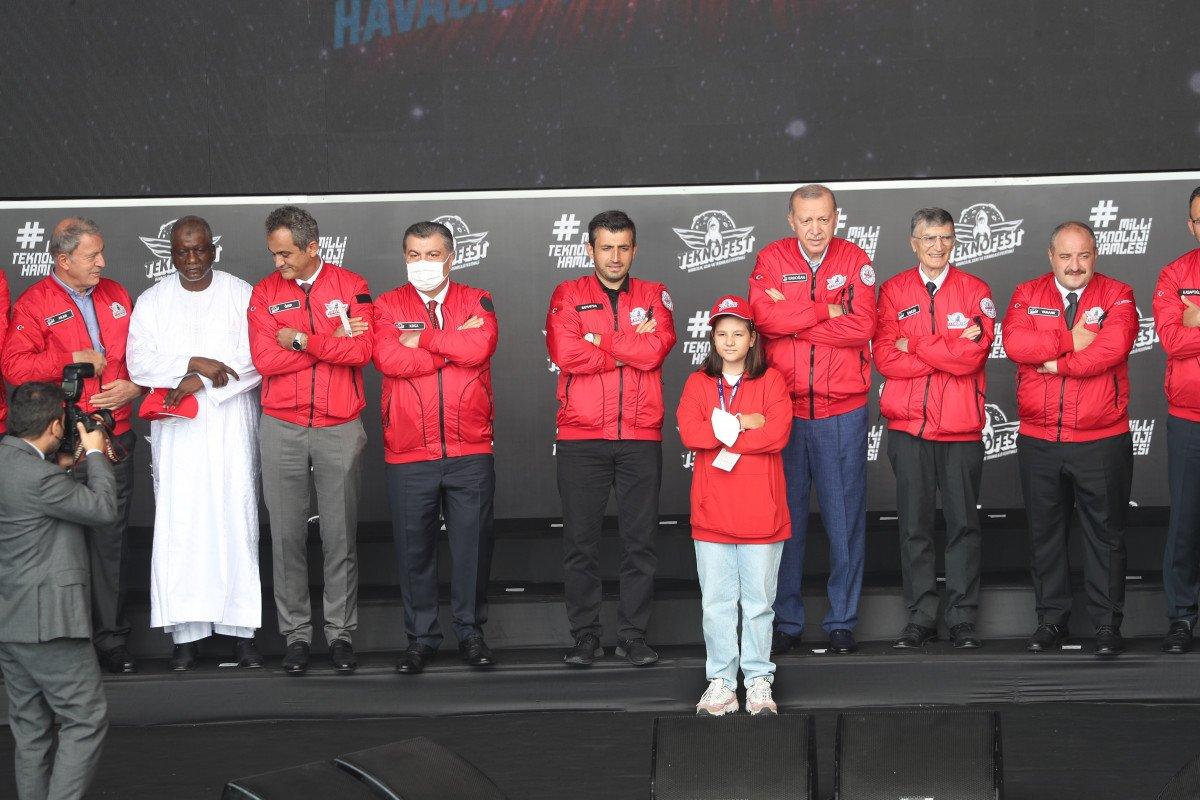 TEKNOFEST'in klasikleşen selamına bu yıl Aziz Sancar da dahil oldu