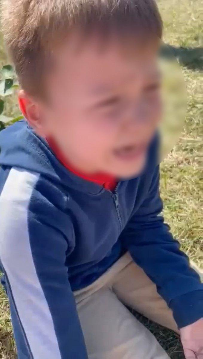 Başakşehir’de bir kadın, oğlu ile kavga eden çocuğa dakikalarca bağırdı