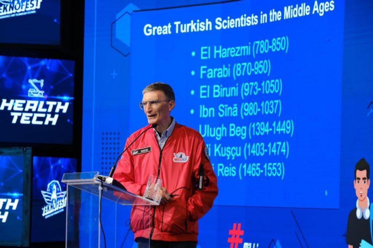 Aziz Sancar'ın bayrak hassasiyeti