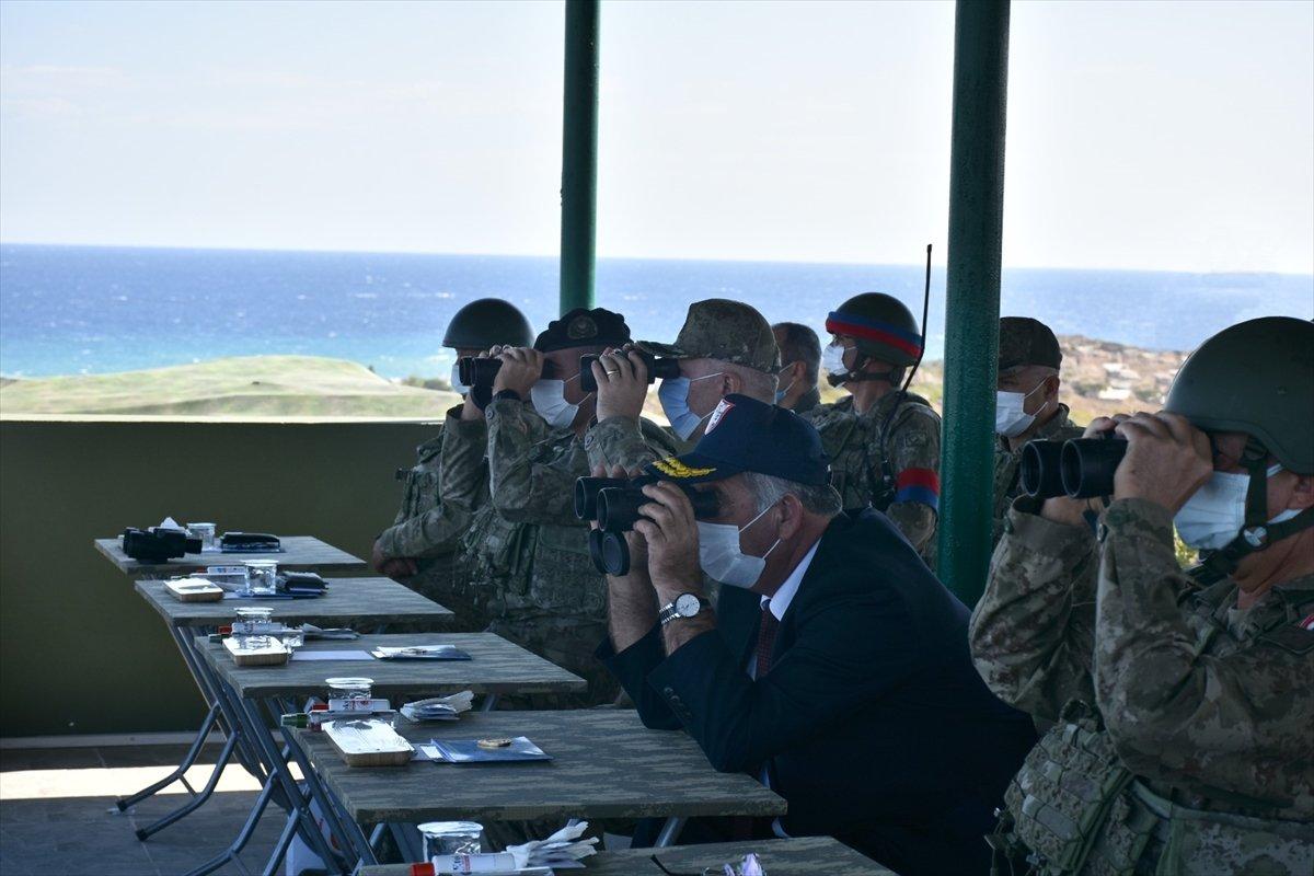 KKTC ile yapılan Akdeniz Fırtınası Tatbikatı tamamlandı