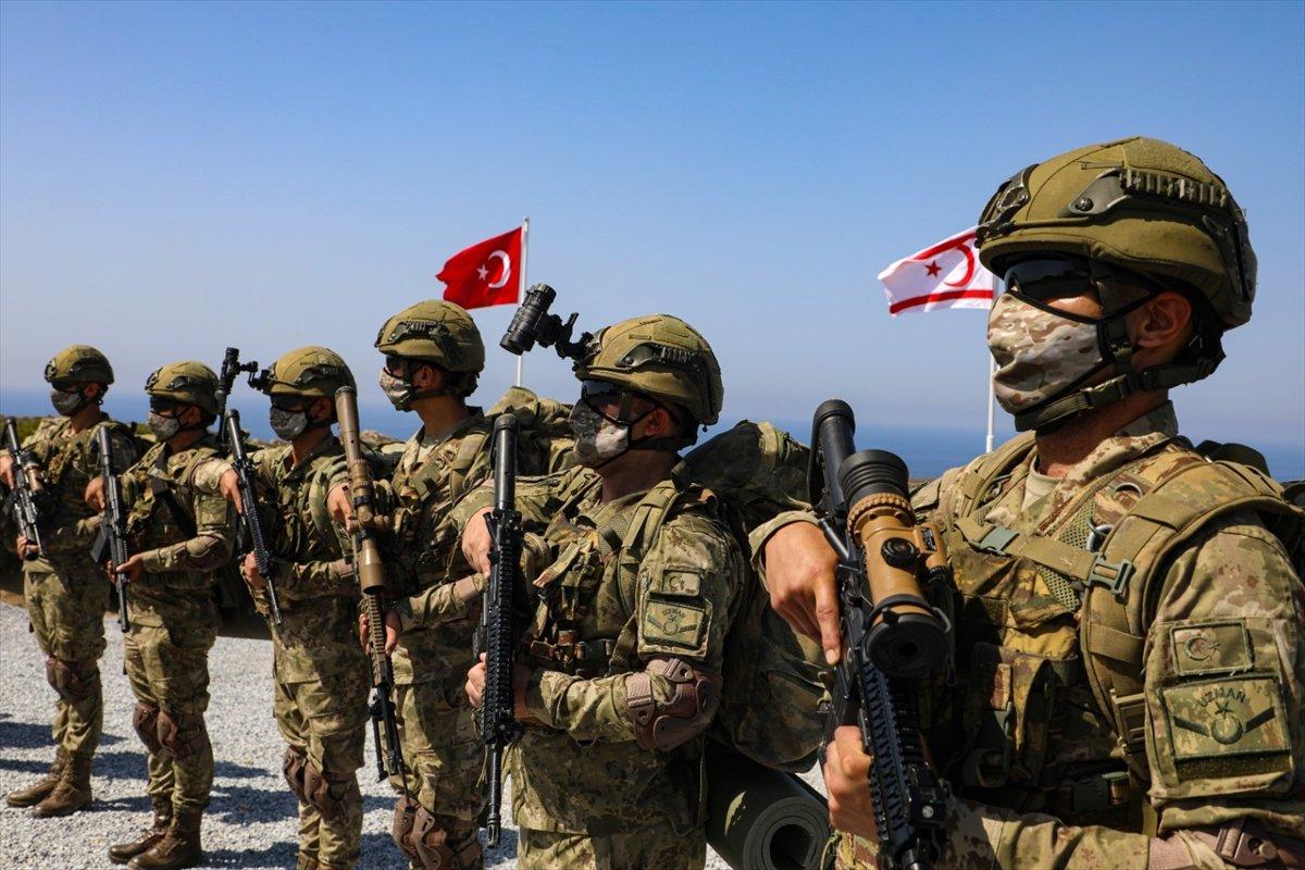 KKTC ile yapılan Akdeniz Fırtınası Tatbikatı tamamlandı