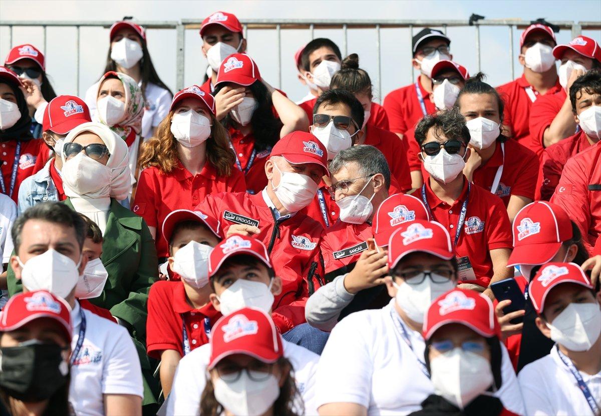 Cumhurbaşkanı Erdoğan, TEKNOFEST'e katıldı