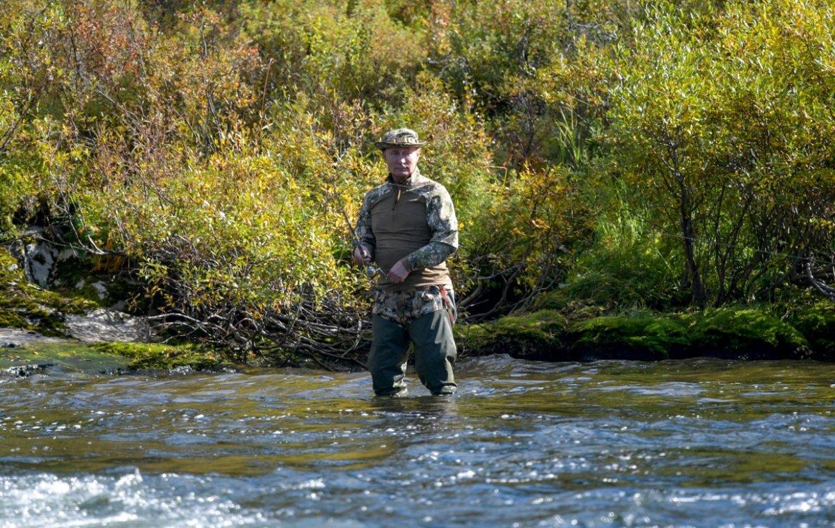 Rusya Devlet Başkanı Vladimir Putin, Sibirya’da tatilde