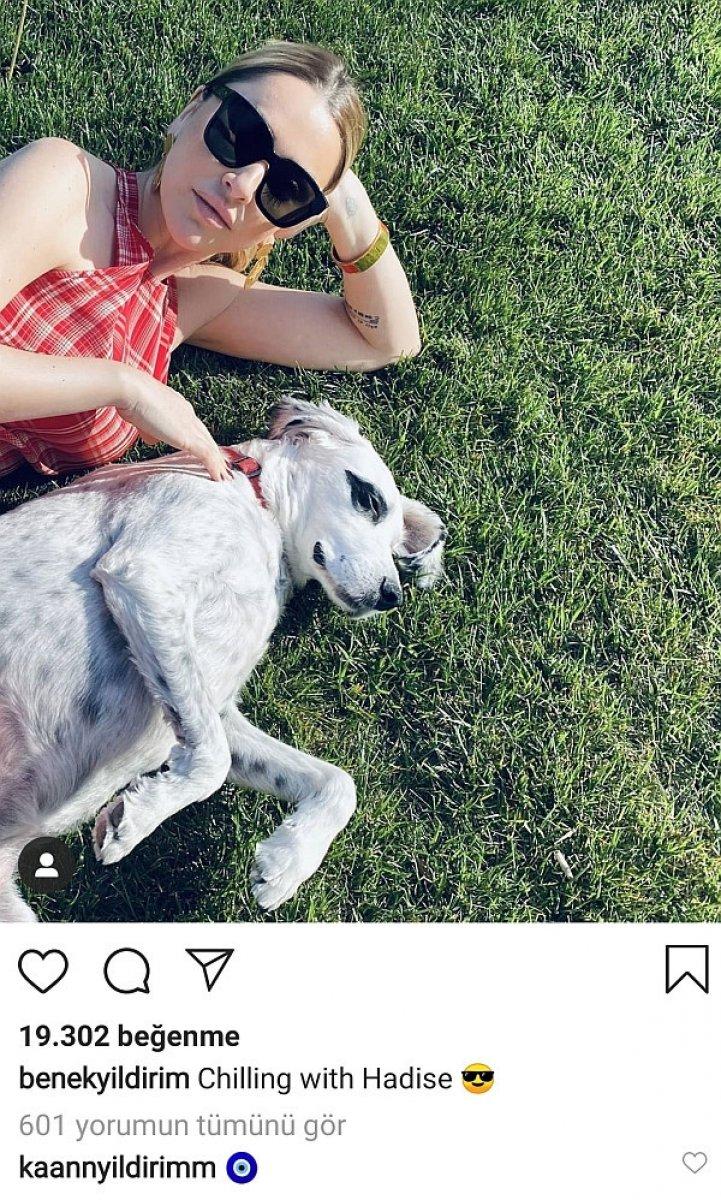 Hadise 'Benek'i unuttu