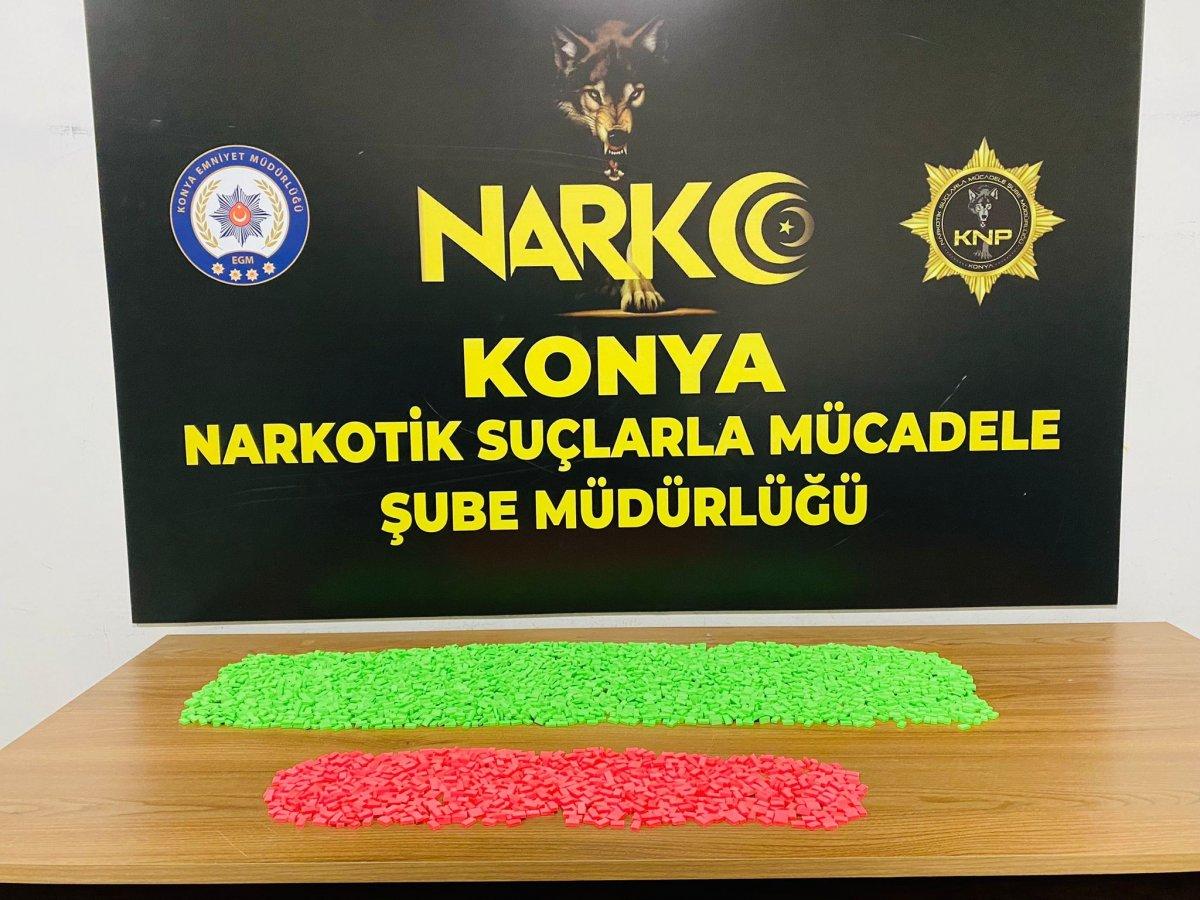 Konya'da uyuşturucu operasyonu: 15 gözaltı