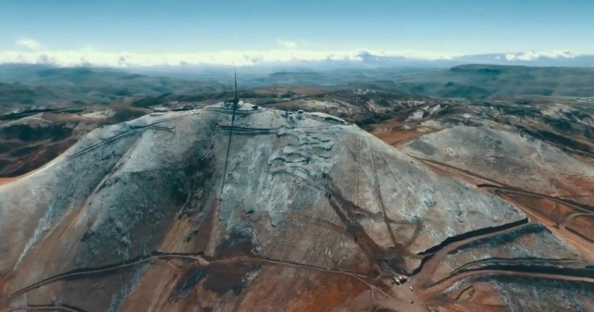 Palandöken Dağı'na kar yağdı