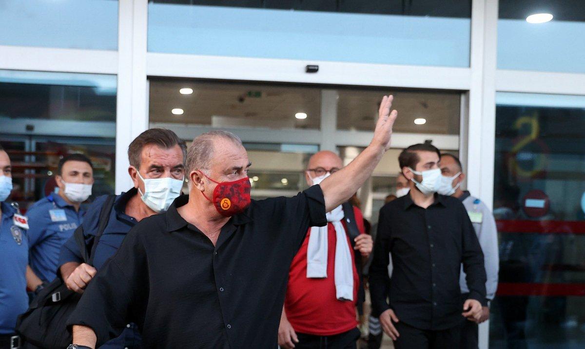 Fatih Terim'den oyunculara moral