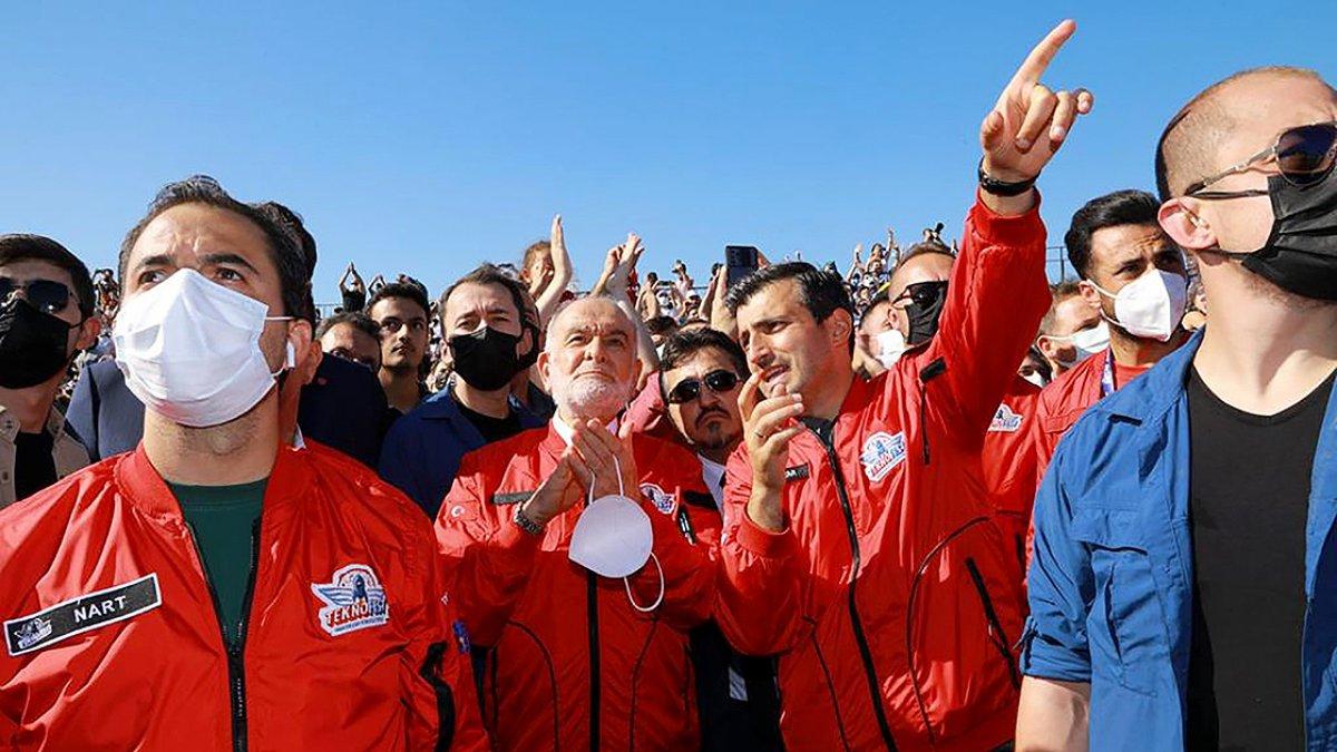 Temel Karamollaoğlu, TEKNOFEST'i ziyaret etti