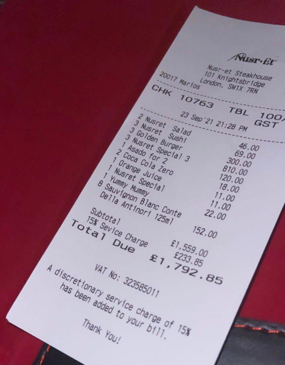 Nusret'in Londra'daki şubesine akın var