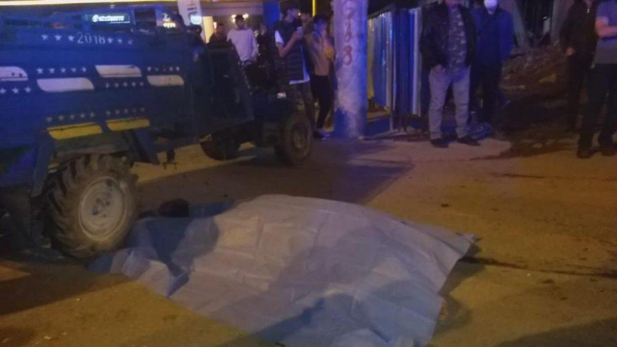 Zonguldak'ta hız yapan tarım aracı takla attı: 1 ölü