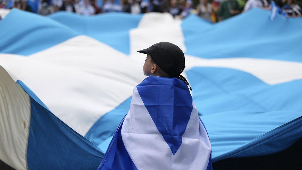 İskoçya'da bağımsızlık yürüyüşü