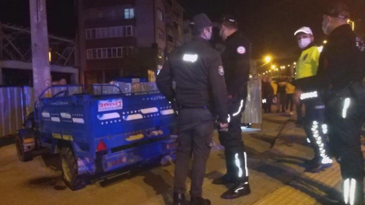 Zonguldak'ta hız yapan tarım aracı takla attı: 1 ölü