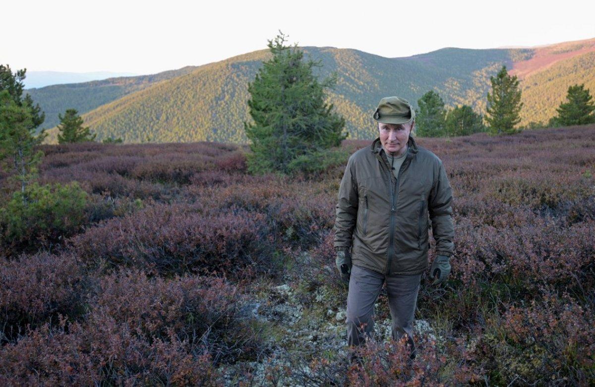 Rusya Devlet Başkanı Vladimir Putin, Sibirya’da tatilde