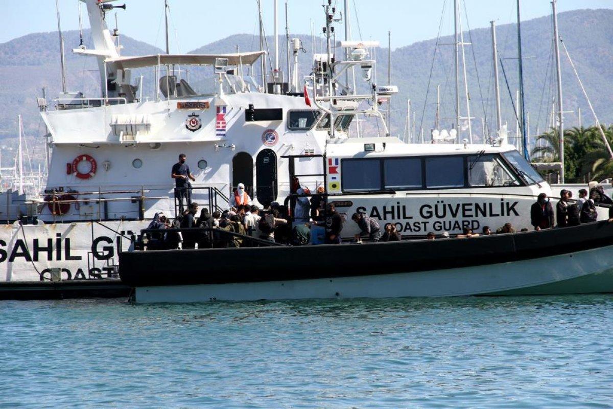 Fethiye'de 254 düzensiz göçmenin yakalandı
