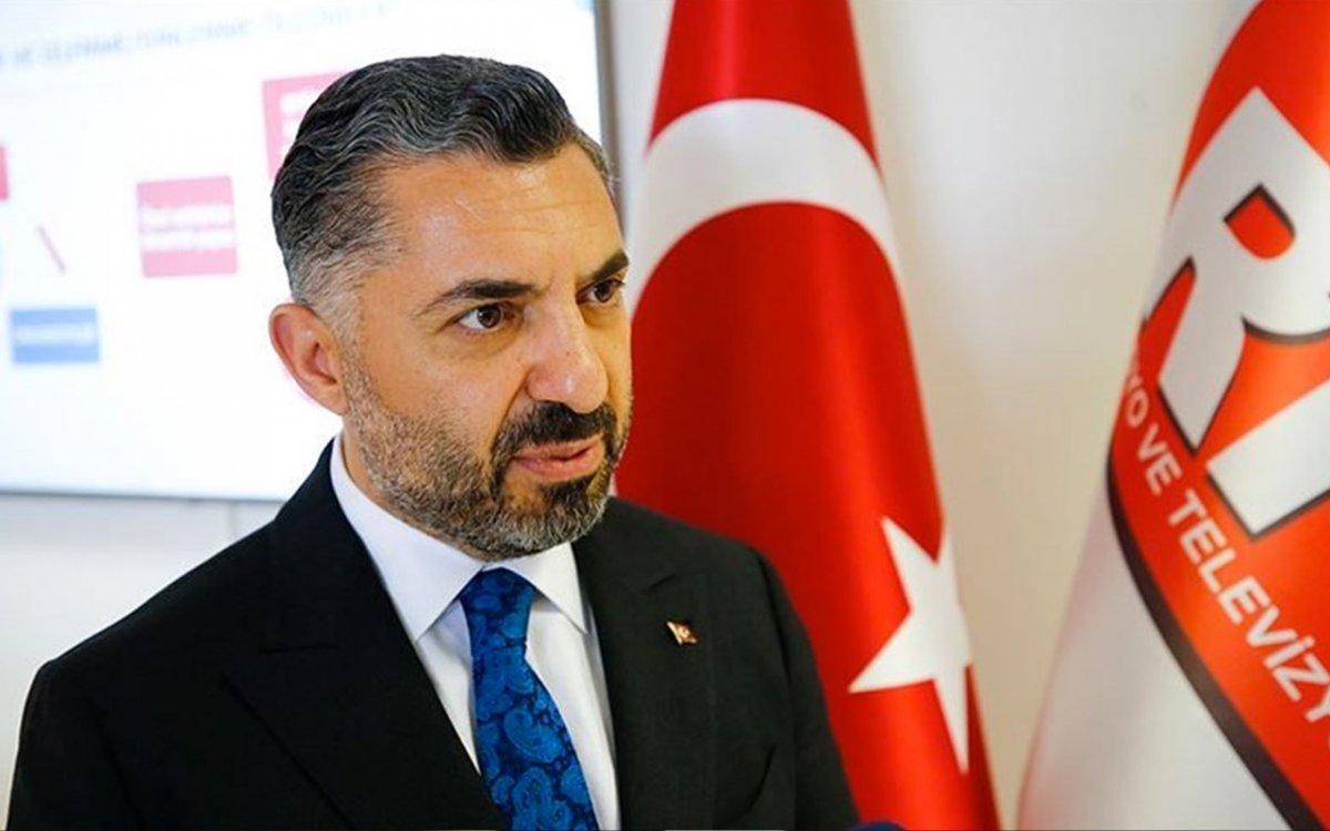 RTÜK Başkanı Ebubekir Şahin: Gündüz kuşağı programlarını kaldırmayı düşünmüyoruz