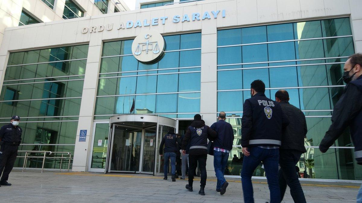 Ordu’da 42 FETÖ şüphelisi adliyeye sevk edildi