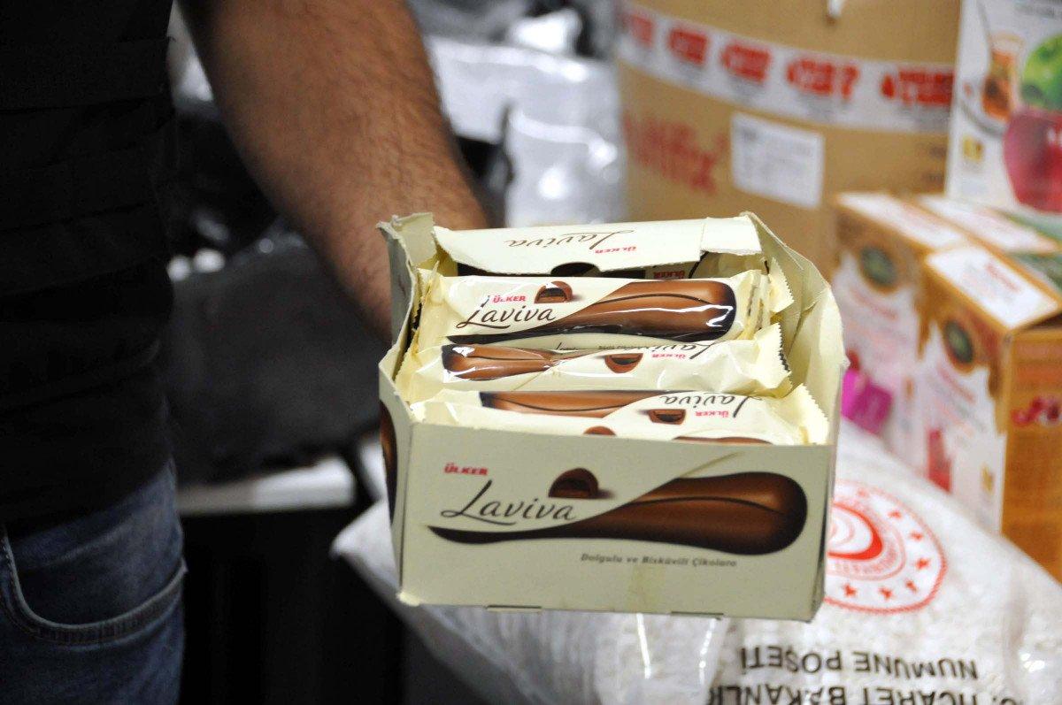 Uyuşturucuları çikolata ve çay kutularına gizlediler