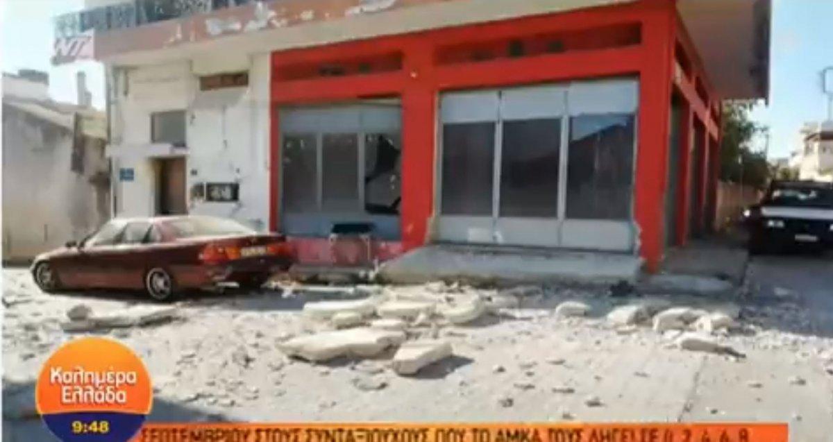 Yunanistan'ın Girit Adası'nda 6.5 büyüklüğünde deprem oldu