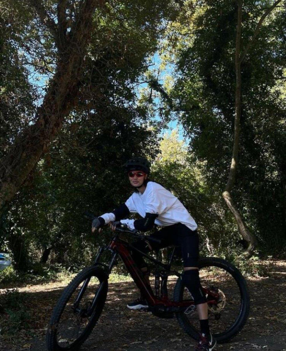 Yasemin Özilhan, karavan tatilinde