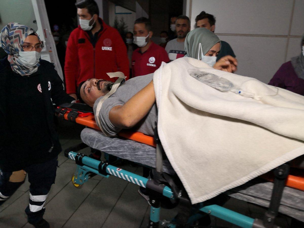 Aksaray'da tartıştığı kişinin karnına silahla ateş etti