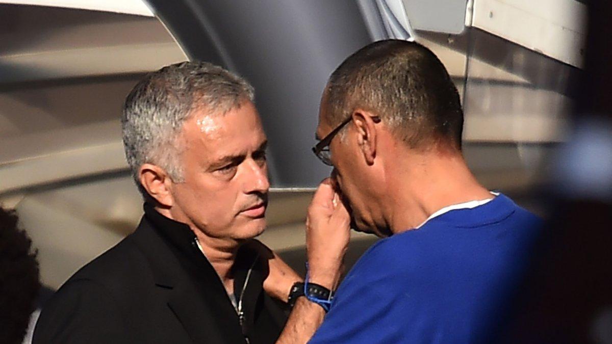 Roma derbisi sonrası Mourinho ve Sarri'nin açıklamaları