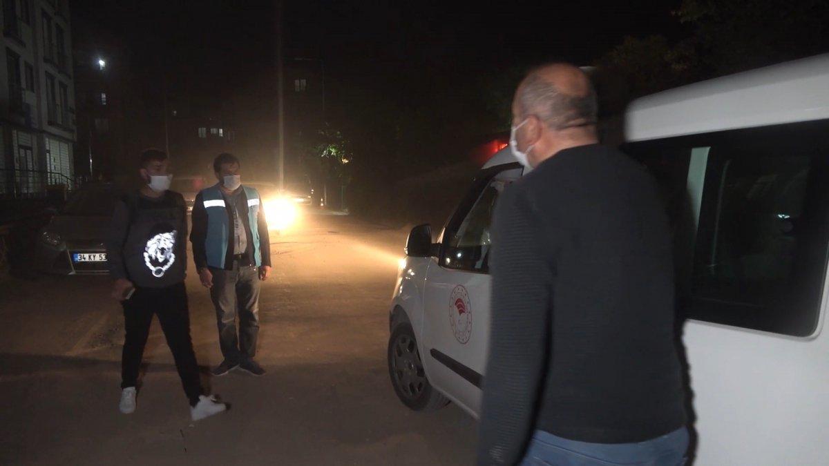 Kırıkkale'de pozitif halde diplomasını almaya gelen genç karantinaya alındı