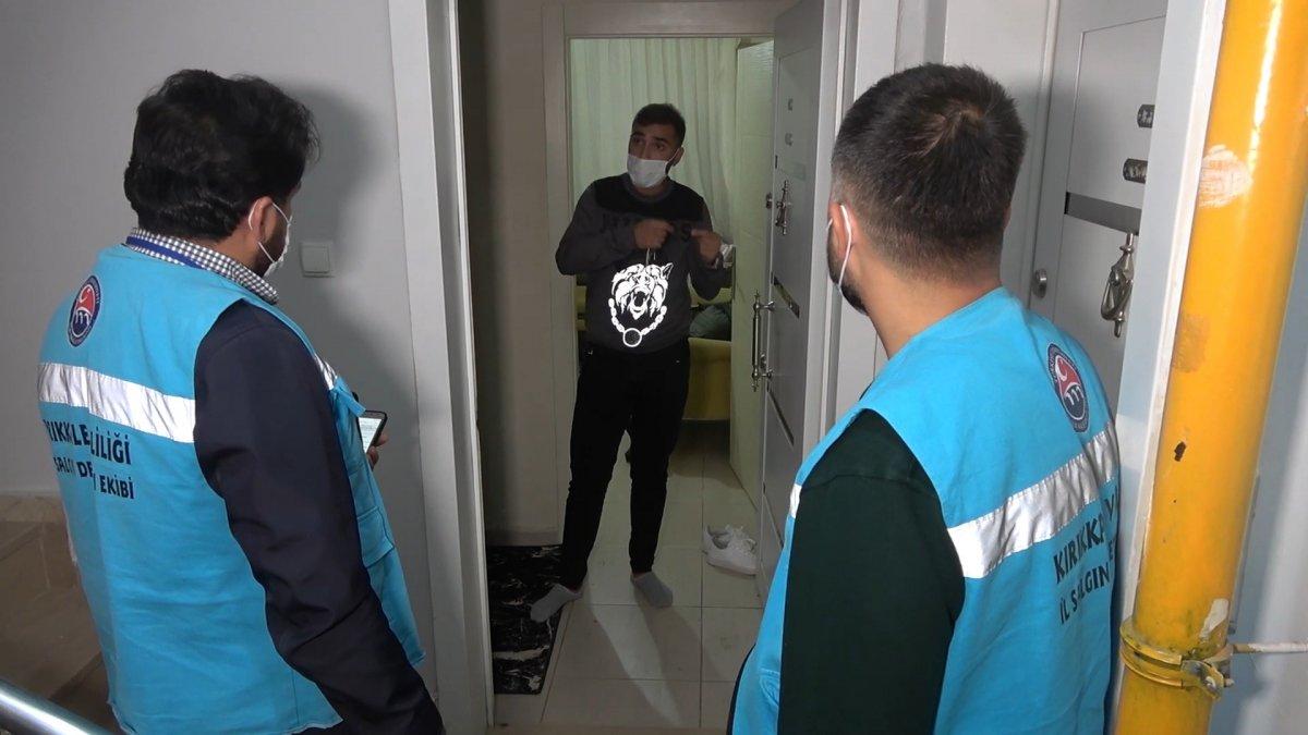 Kırıkkale'de pozitif halde diplomasını almaya gelen genç karantinaya alındı