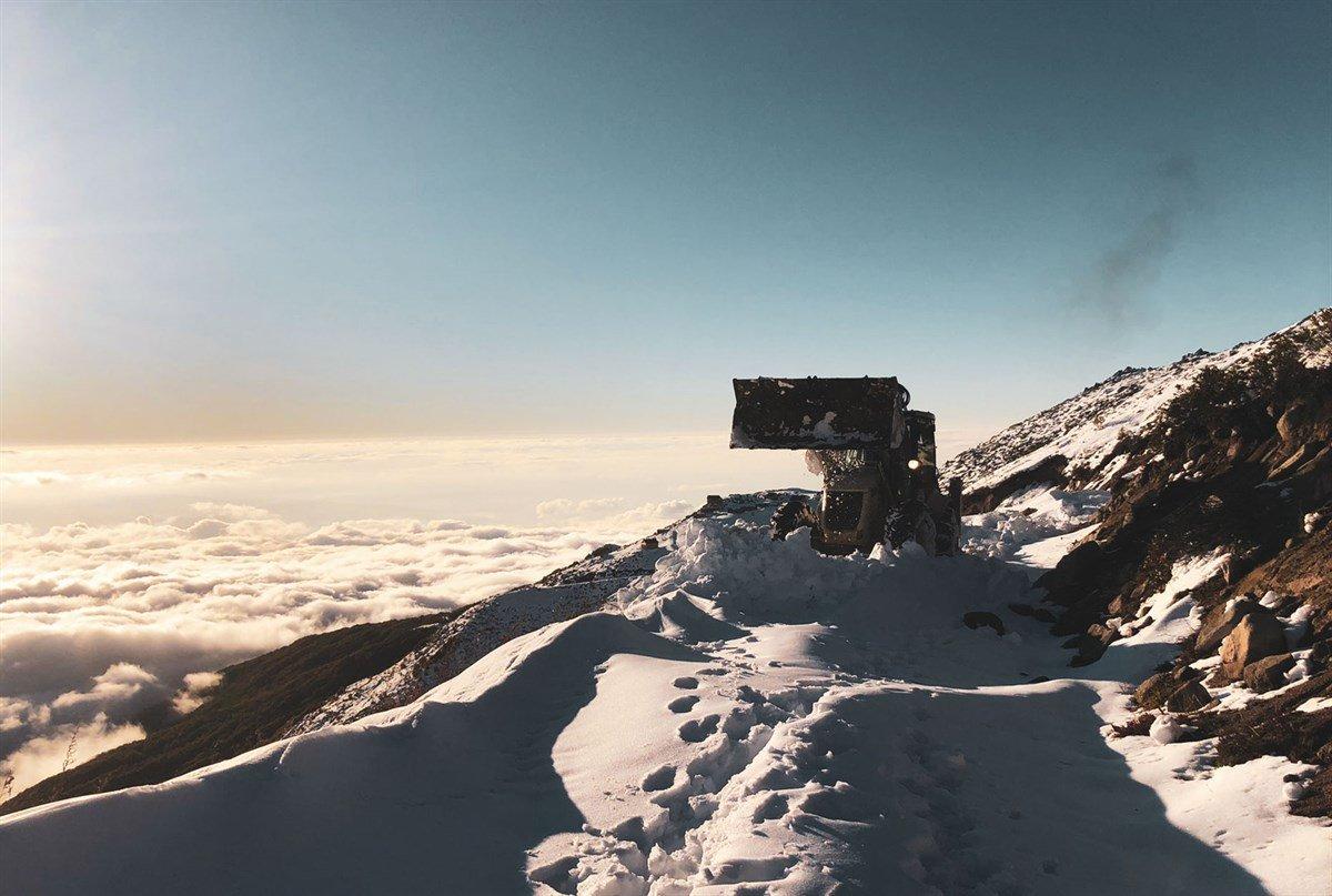 Rize'de karla mücadele çalışmaları titizlikle sürdürülüyor
