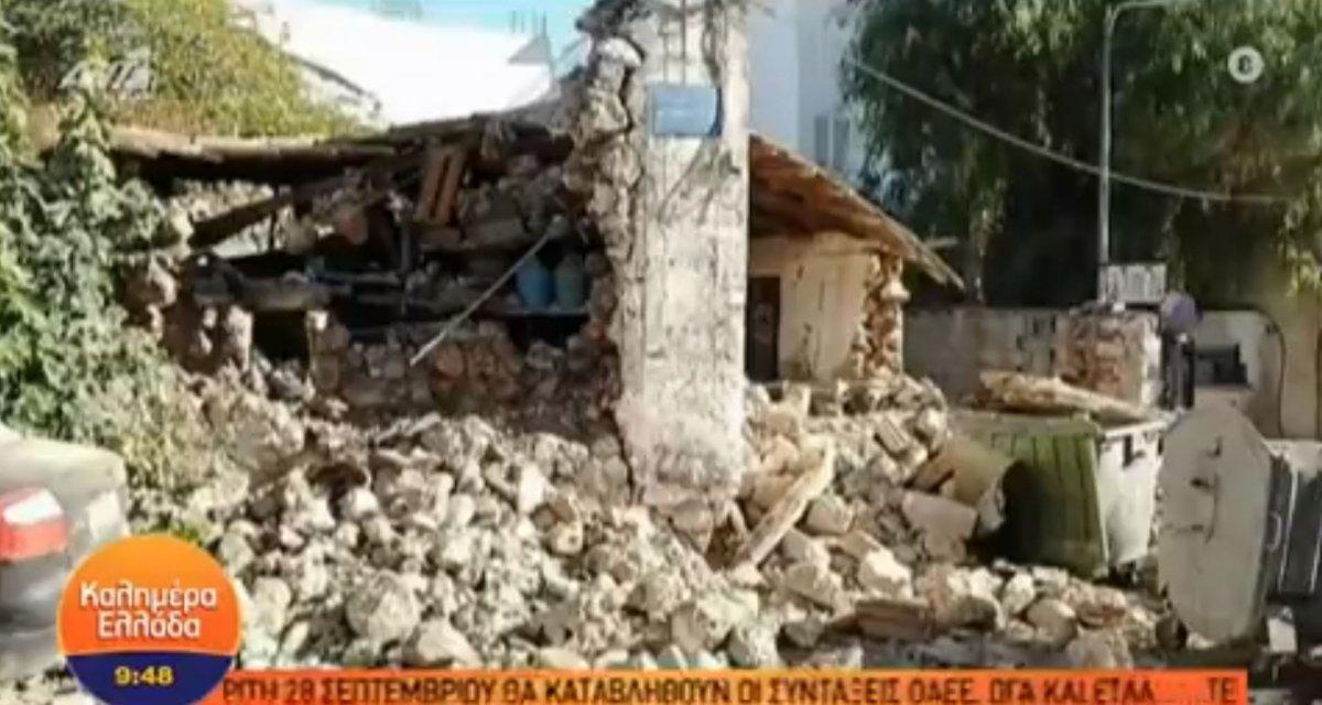 Yunanistan'ın Girit Adası'nda 6.5 büyüklüğünde deprem oldu