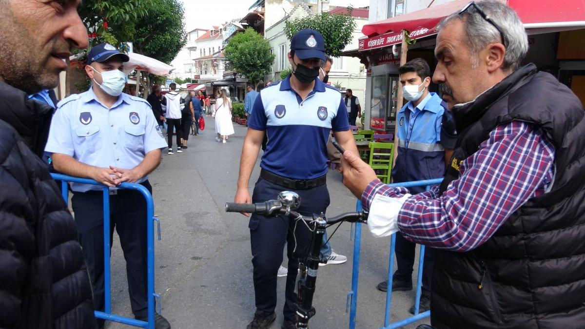 Ada sakinlerinden elektrikli araçların kaldırılması kararına tepki