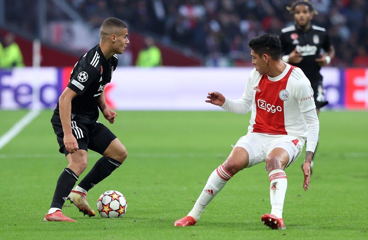 Beşiktaş, Ajax'a 2-0 mağlup oldu