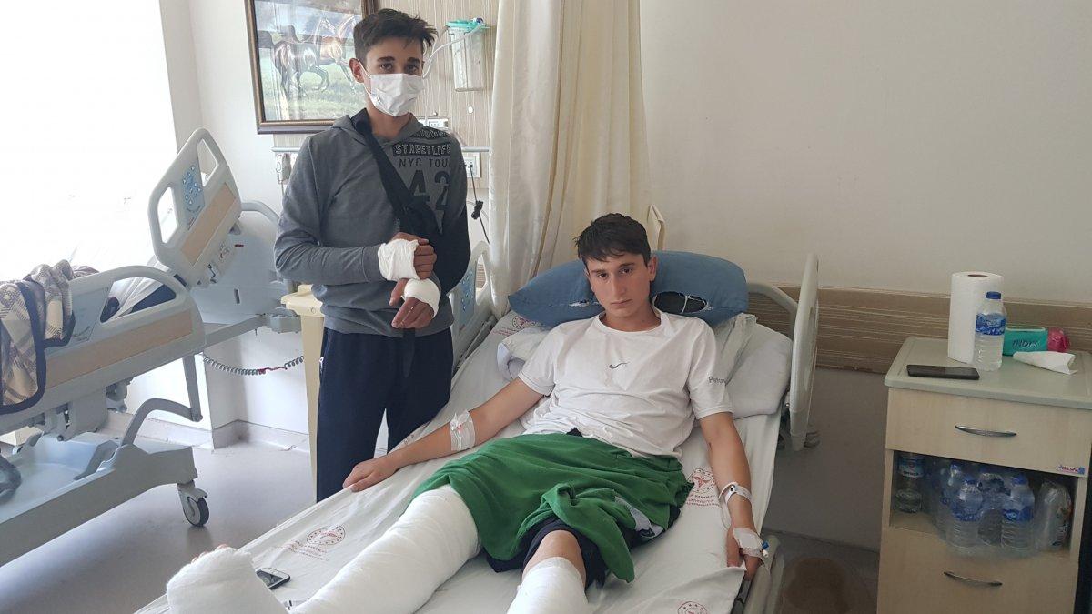 Karabük’te, çocuklarına çarpan doktordan şikayetçi oldular