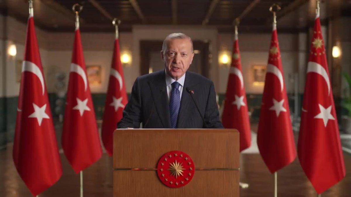 Cumhurbaşkanı Erdoğan'dan Küresel Koronavirüs Zirvesi'ne video mesaj